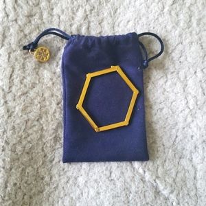 Tory Burch hexagon bangle